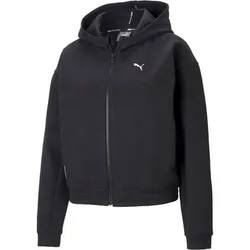PUMA Damen Damen Kapuzensweatjacke Train Favourite Fleece, Größe L in Schwarz Schwarz