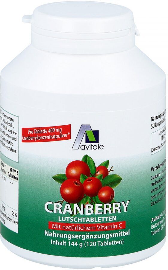 Cranberry Lutschtabletten