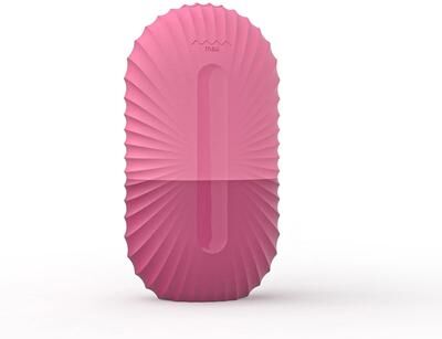 Inspired Living GlowFreeze Ice Facial Roller Cooling Ice Roller For Face, Puffiness Relief & Skin Contouring Tool red