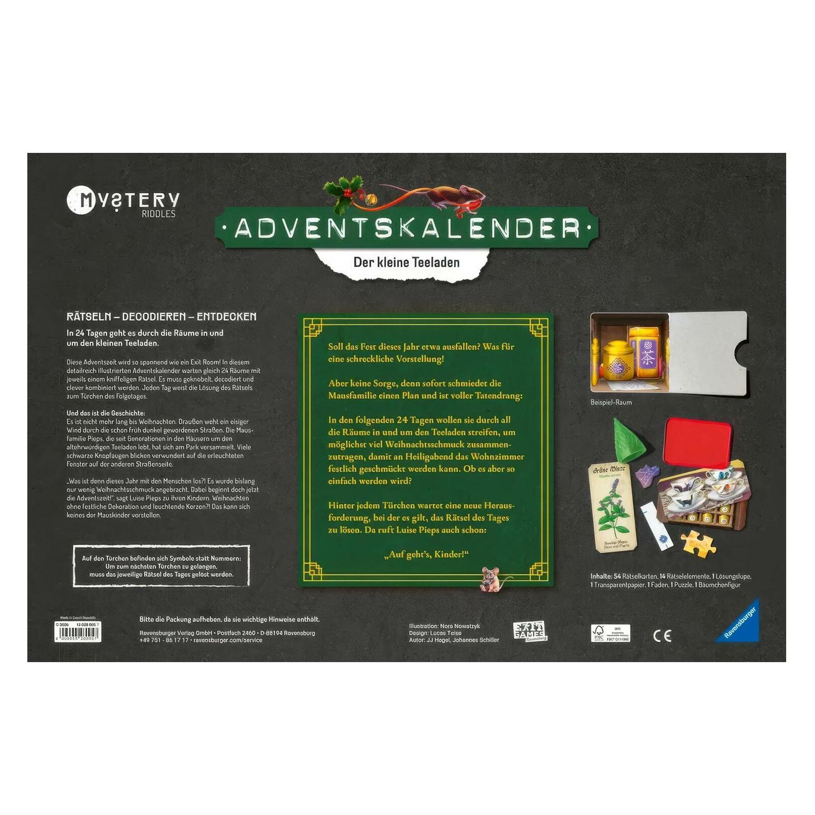Ravensburger RAV Der kleine Teeladen (24 Türchen) (12028005)
