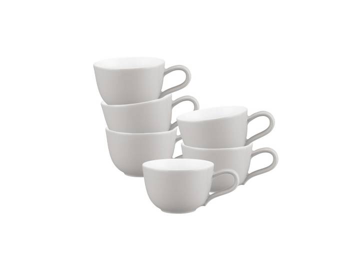 ESPRESSOTASSEN Liberty Pure Colors New Grey 90 ml 6er Set