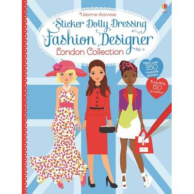 Sticker Dolly Dressing Fashion Designer London Collection, Taschenbuch von Fiona Watt, Usborne Publishing, 978-1-4095-9731-5