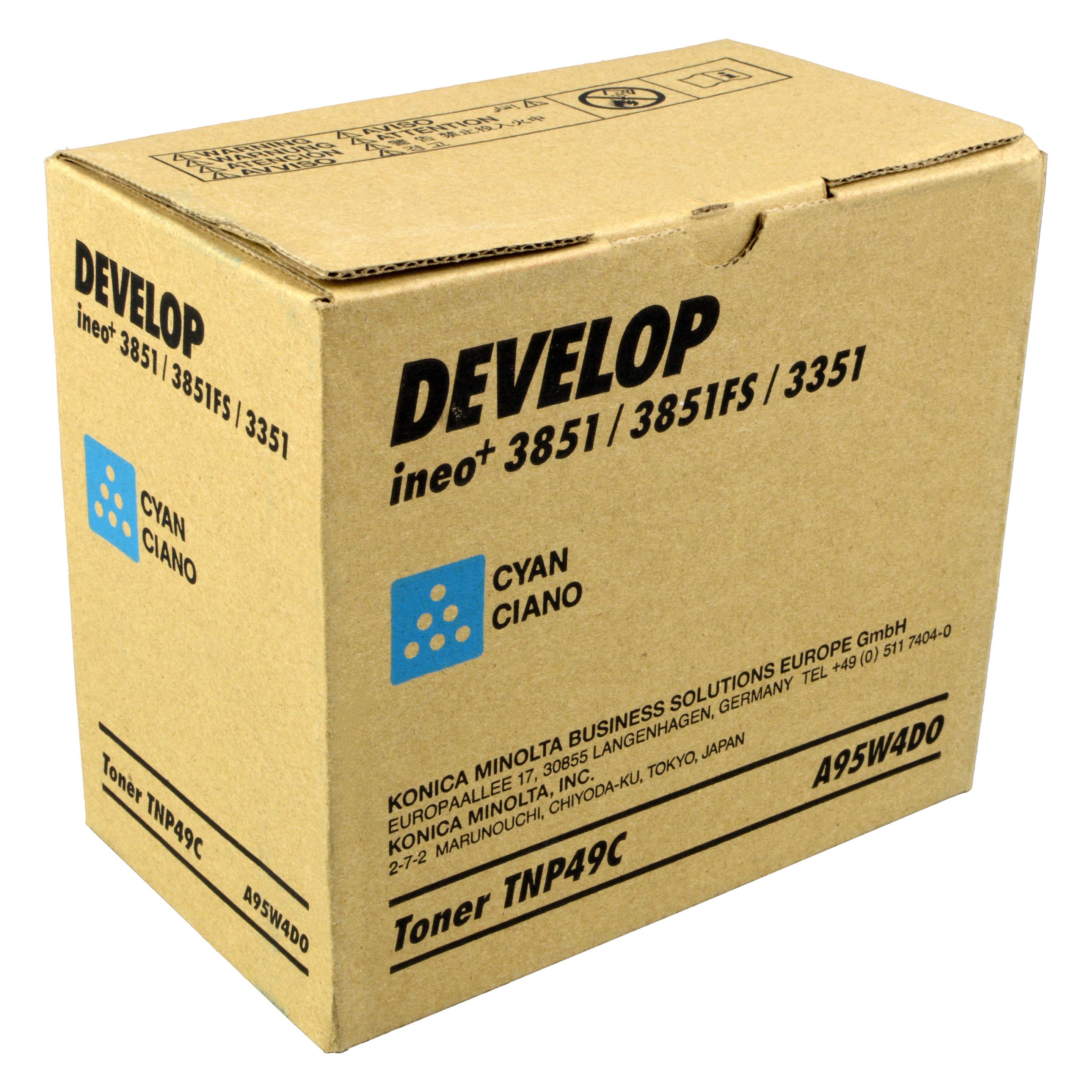 Develop Minolta TNP-49C - Cyan - Original - Tonerpatrone (C) (A95W4D0)