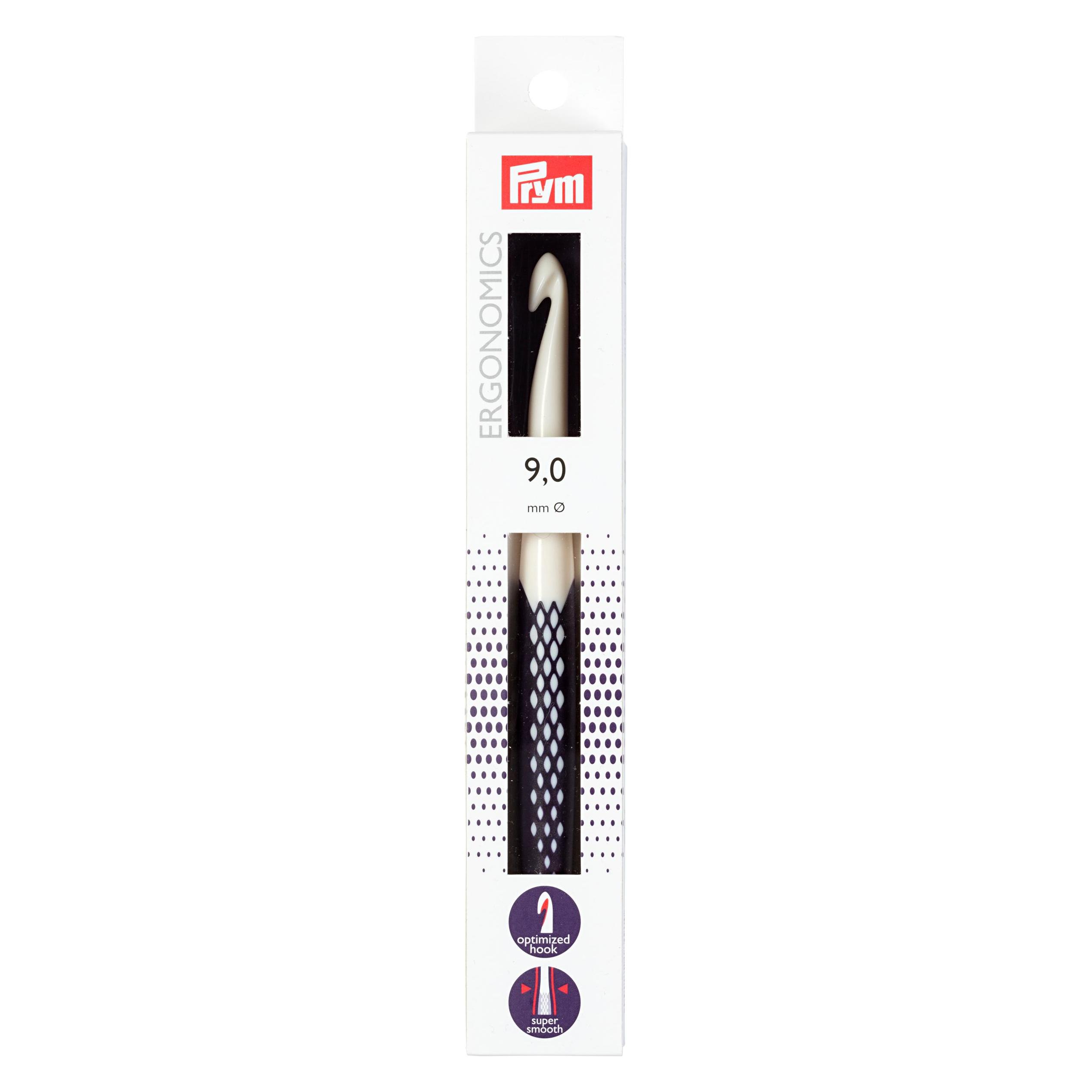 Prym Häkelnadel ergonomics 9.00 mm, 18 cm (218491)