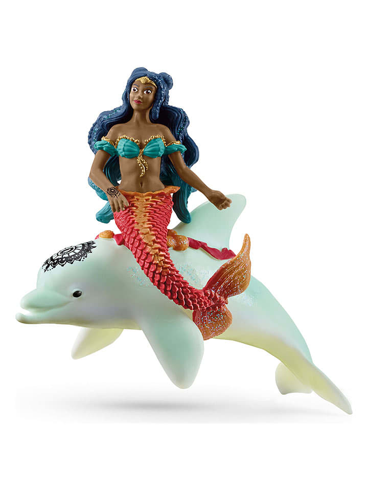 Schleich Spielfigur "Isabelle auf Delfin - 70719" - ab 5 Jahren - onesize