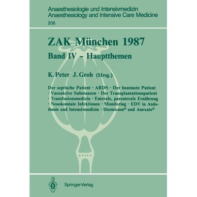 ZAK München 1987, Taschenbuch von , Springer Berlin, 978-3-540-19387-6