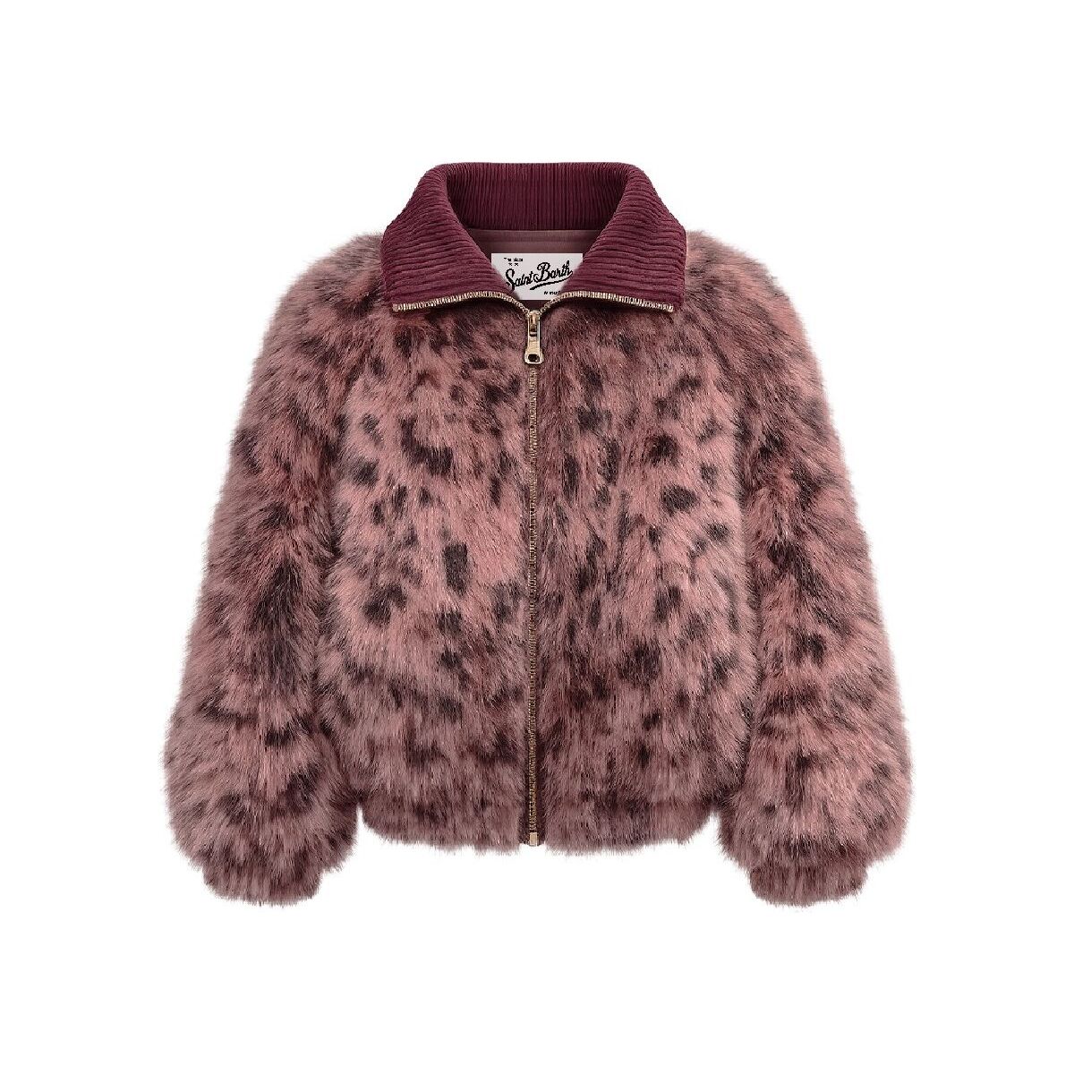 MC2 Saint Barth Dida JR Fur Fake Fur Jacket leopard 77 (00089M) 12 yrs DDA000100089M-00089M-12 yrs