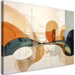 LEINWANDBILD Abstraktion 60x40cm
