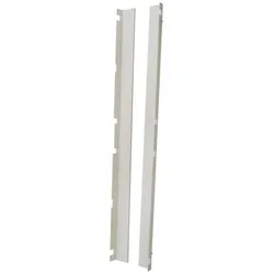 EFB Elektronik Sichtblende für PRO 42HE, B=800 2 Stk., RAL7035, Sichtblende für Schränke PRO in Brei, Serverschrank Zubehör, Grau