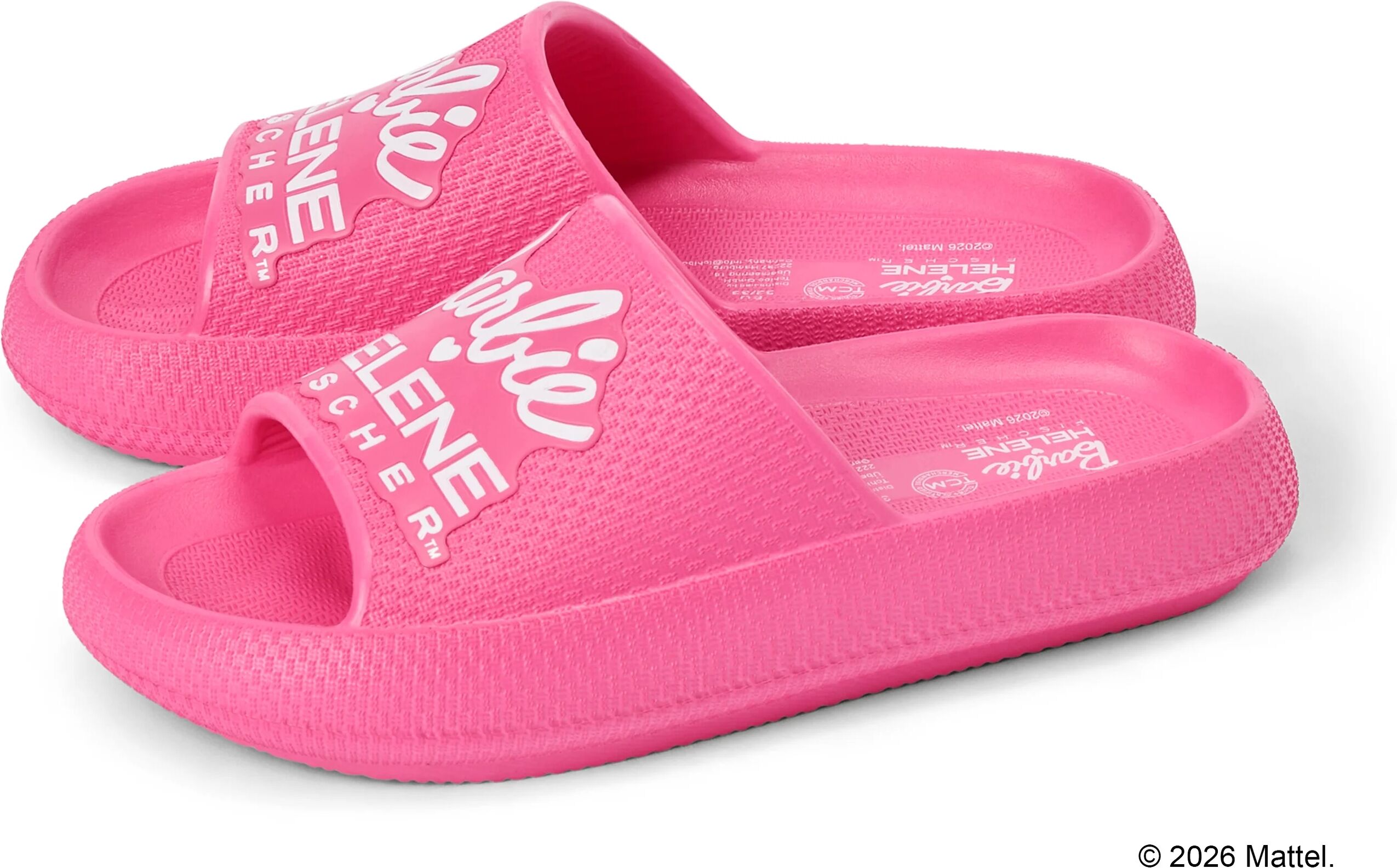 Tchibo - Barbie loves Helene Fischer Badelatschen - Damen - Gr. 38-39 - weiss