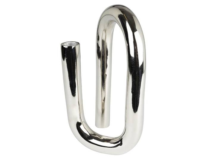 Kerzenhalter Bruna 6er-Set – aus Aluminium in Silber - Silber - Luxusbetten24