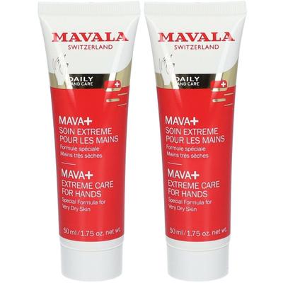 Mavala Mava + CR Mains 50Ml x2 2x50 ml Hautcreme