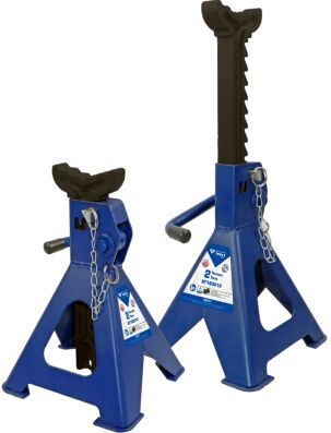 Brilliant Tools Unterstellbock Unterstellböcke (Paar) Mit Schnellentriegelung, 2 Tonnen Bt180010