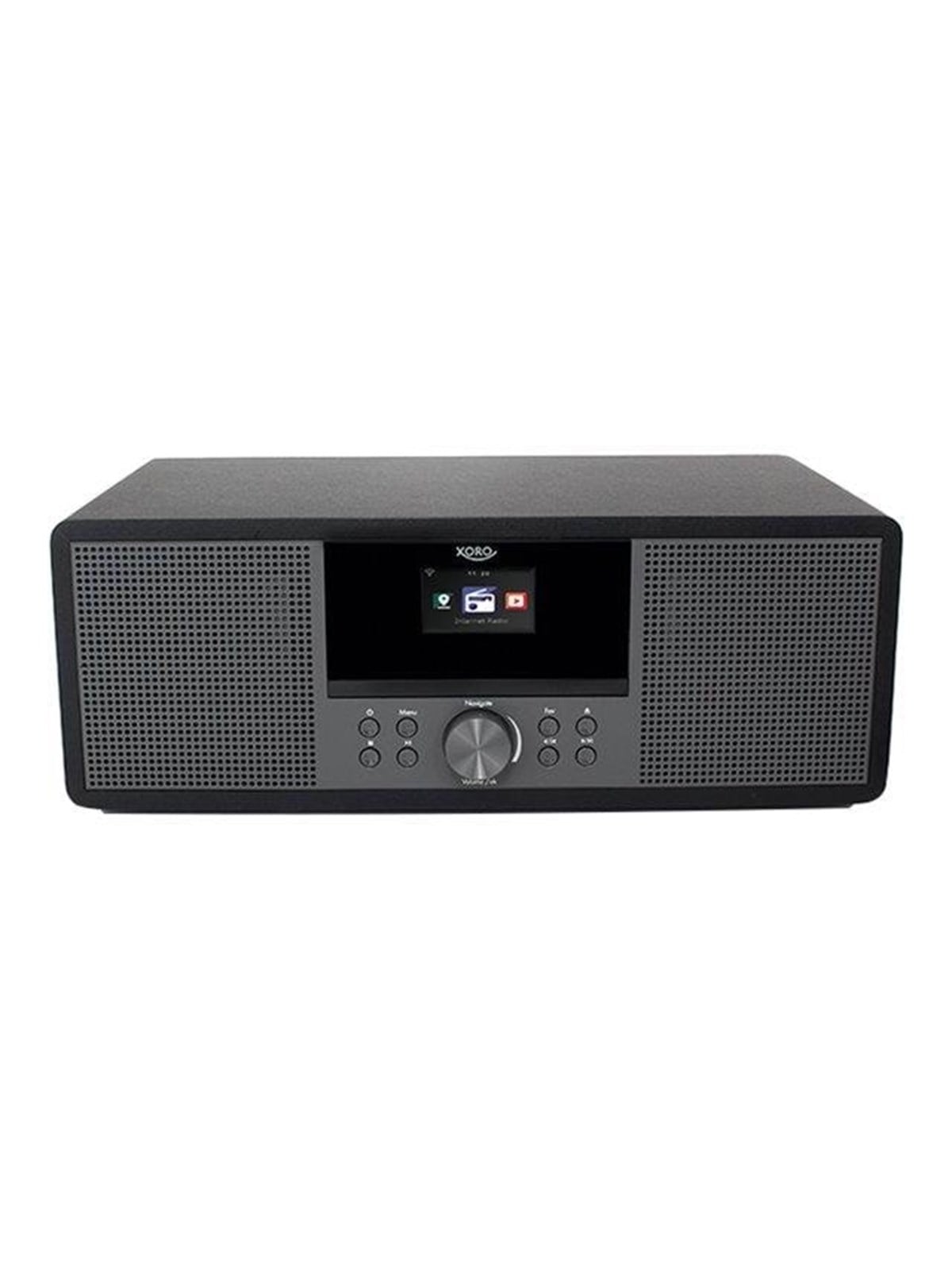 Xoro HMT 600 V2 - Netzwerk-Audioplayer / CD-Player / Radiotuner / DAB-Radiotuner - Grau