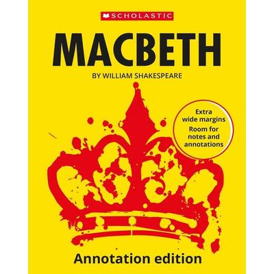 Macbeth: Annotation Edition, Taschenbuch von William Shakespeare, Scholastic, 978-0-7023-1958-7