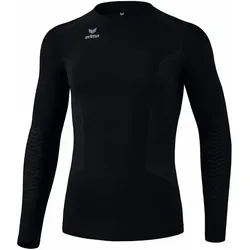 erima Athletic langarm Funktionsshirt schwarz S