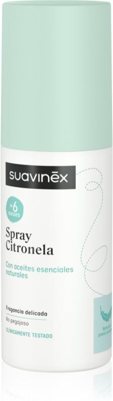 Suavinex Citronella Spray spray contre les moustiques et les tiques 6 m+ 100 ml