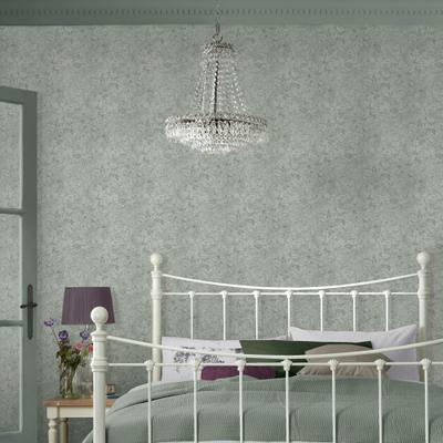 Vliestapete LAURA ASHLEY "Corrina Leaf", grün, B:0,52m H:10m L:10m, Vlies, Tapeten, 10mx52cm (ca. 5m2)