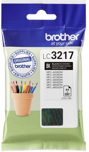Brother Druckerpatrone LC-3217BK Original Schwarz LC3217BK