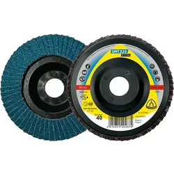 Lamellenschleifteller KLINGSPOR K60, 115x22,23mm gerade