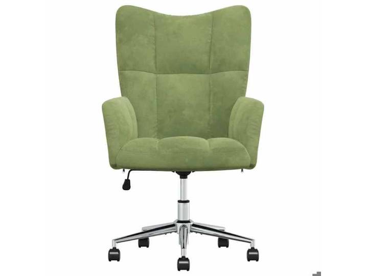 Best2026@Chaise de relaxation simple SHIELDPRO® - maximal: 110 kg - Fauteuil-chaise Vert clair Velours8256