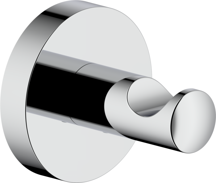 Bravat Varuna Haken 778010 chrom, zum Kleben oder Schrauben