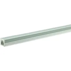 Rutec Projekt U-Profil MUP6/6 MINI, sehr klein, für LED Strips bis 0.4cm Breite, Aluminium eloxiert, 200cm RUP-PFE050