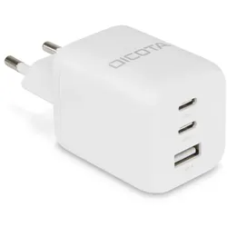 DICOTA D32054 Ladegerät für Mobilgeräte Universal Weiß AC Schnellladung Drinnen