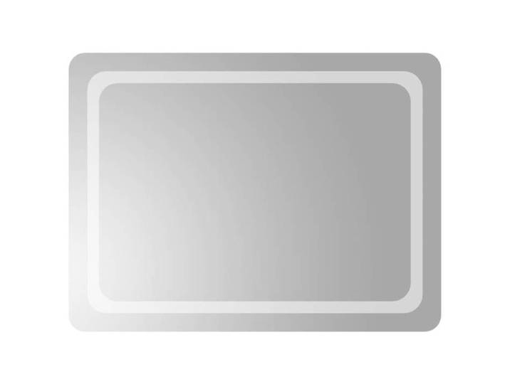 Moderne Miroir de salle de bain à LED 60x80 cm Miroir Décoration @EU47151
