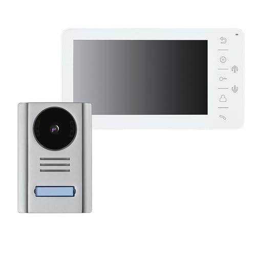 INDEXA Video-deurintercom met 7 inch monitor, 4-draads