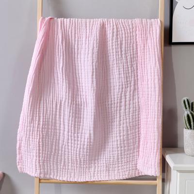 Shop Station Ultra Soft Muslin Baby Blanket Cotton Gauze Baby Bath Towel & All Season Throw pink 51.18 59.06 In