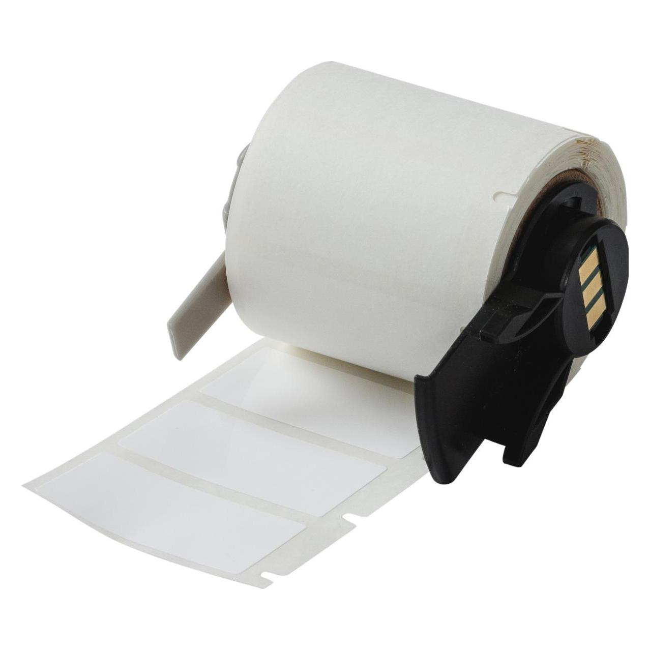 Brady M6-30-423, Polyester, Weiss, glänzend, 38.10 x 19.05 mm, permanent (250 E.) (46.02 mm) (M6-30-423)
