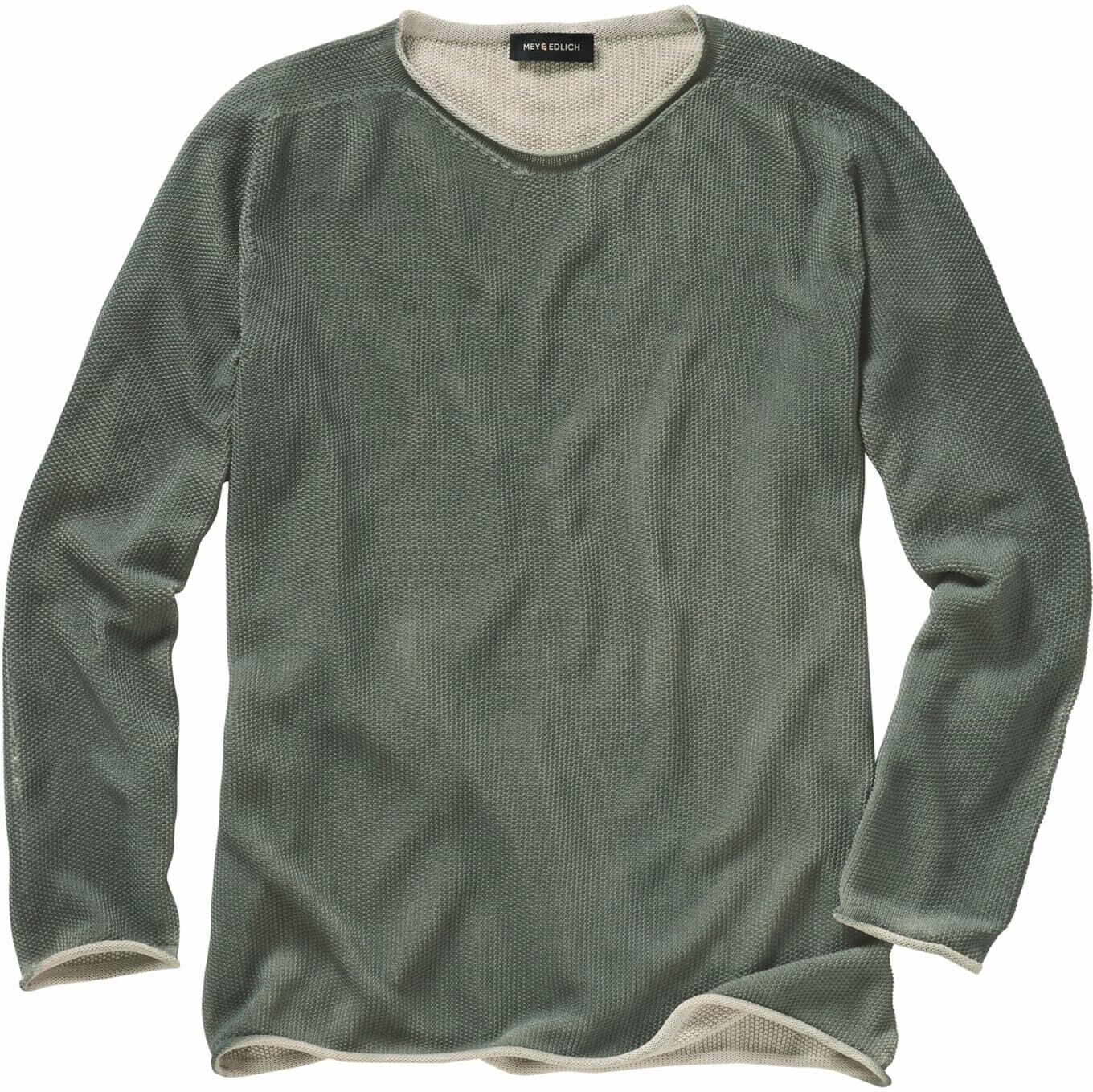 Mey & Edlich Schmirgel-Pullover Grün 54