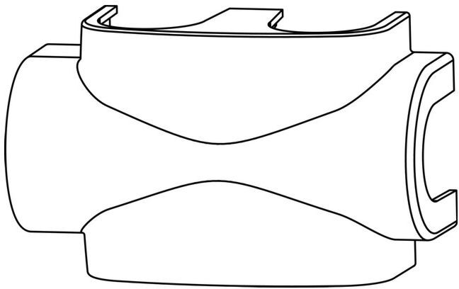 Heimeier Verkleidung 3850-10.553 Kunststoff, weiß RAL 9016, für Multilux