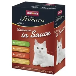 animonda Raffinesse in Sauce vom Feinsten  8x85g MP Katzennassfutter