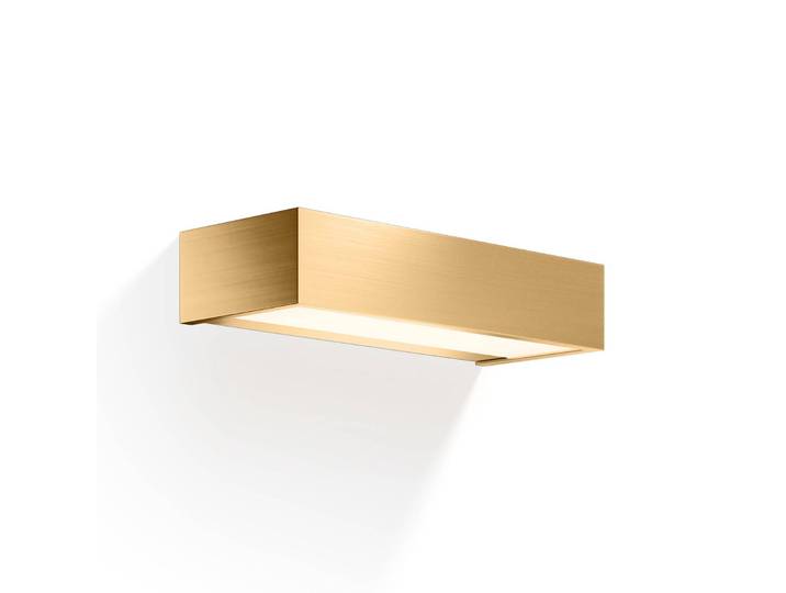 Decor Walther Wandleuchte Box N, dimmbar, messing / gold, für Badezimmer, Messing, Modern, Wandlampe