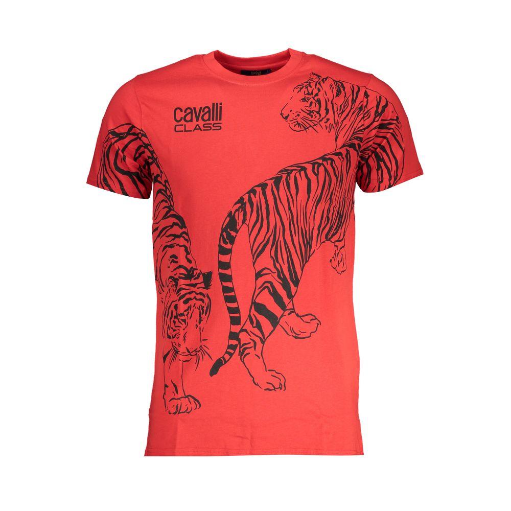 Roter Tiger Tee Kurzarm Rundhals