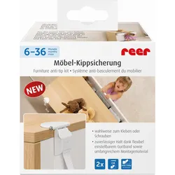Kippsicherung Möbel - weiß