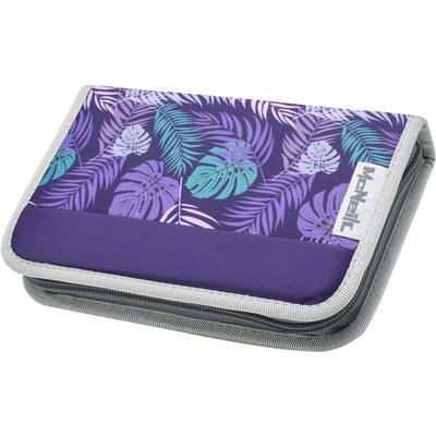 Federmäppchen MCNEILL "Etui gefüllt Dschungel", Kinder, grün (dschungel), Polyester, Schreibgeräteetuis Federmäppchen