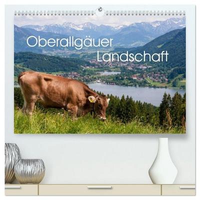 Oberallgäuer Landschaft (hochwertiger Premium Wandkalender 2026 DIN A2 quer), Kunstdruck in Hochglanz