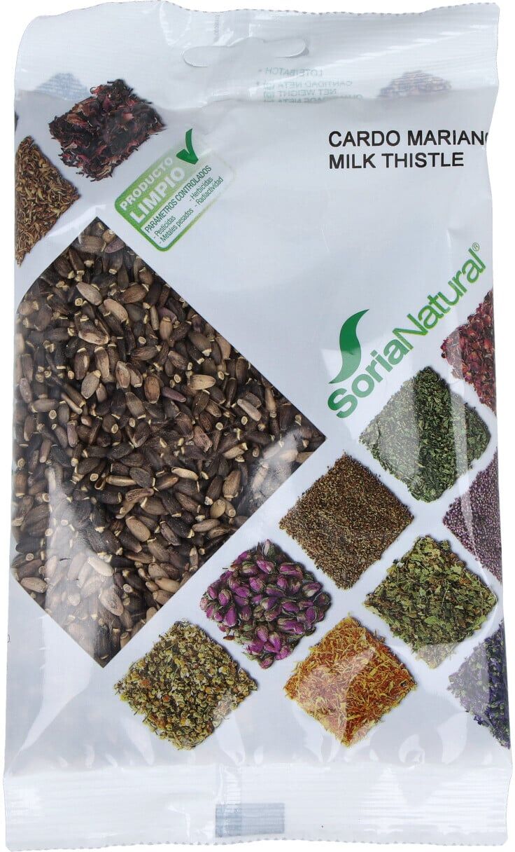 Soria natural cardo mariano semillas bolsa 75gr.