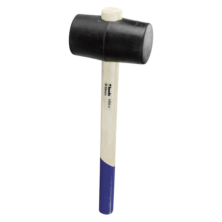 kwb Gummihammer schwarz 54 mm LS (380 g) (445050)