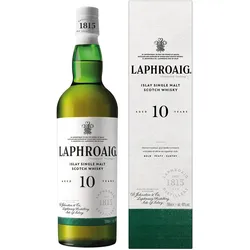Laphroaig 10 Jahre - Neue Ausstattung - Islay Single Malt Whisky