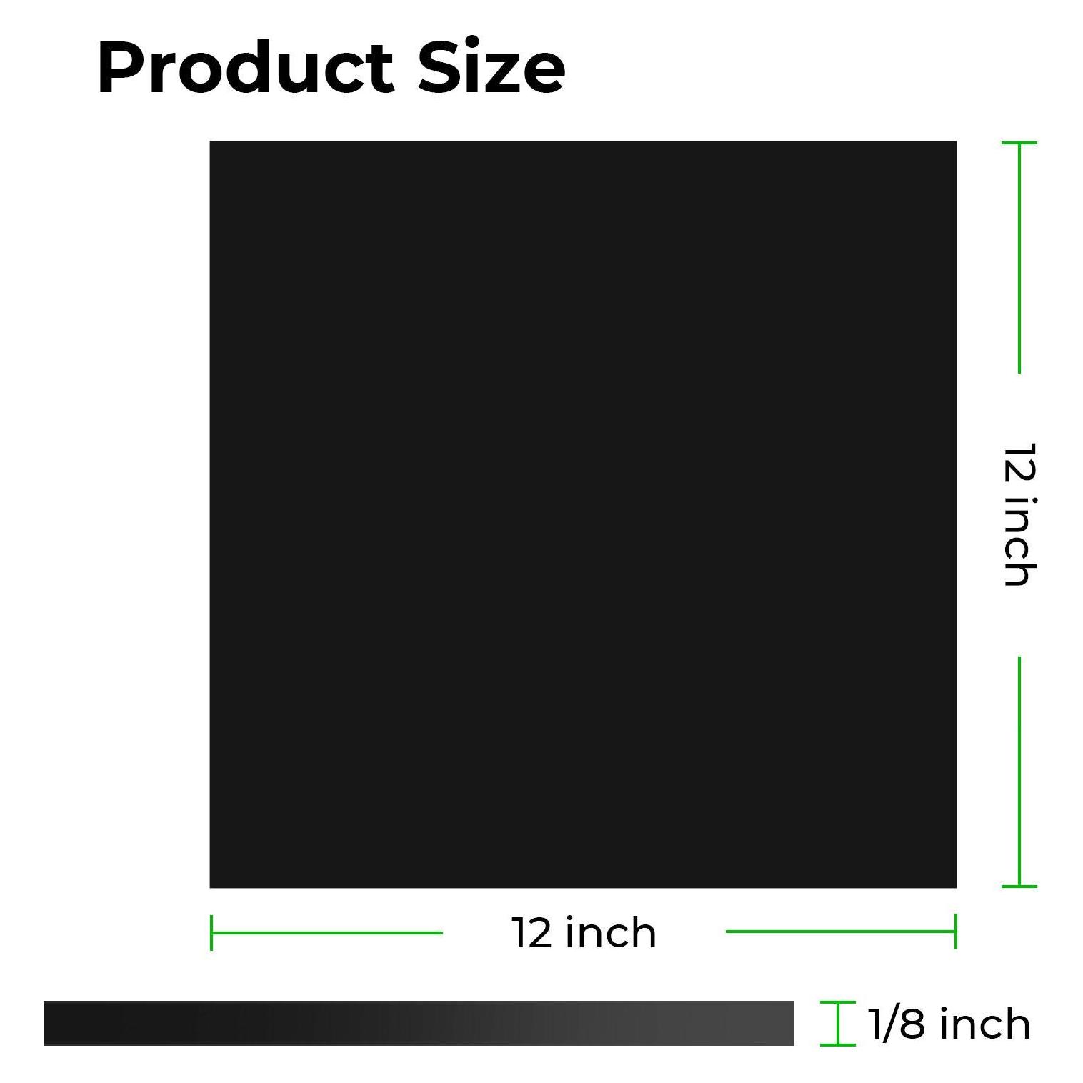 XTool 3 mm Black Acrylic Sheets (3-Pack) (Zubehör) (KA020136000)