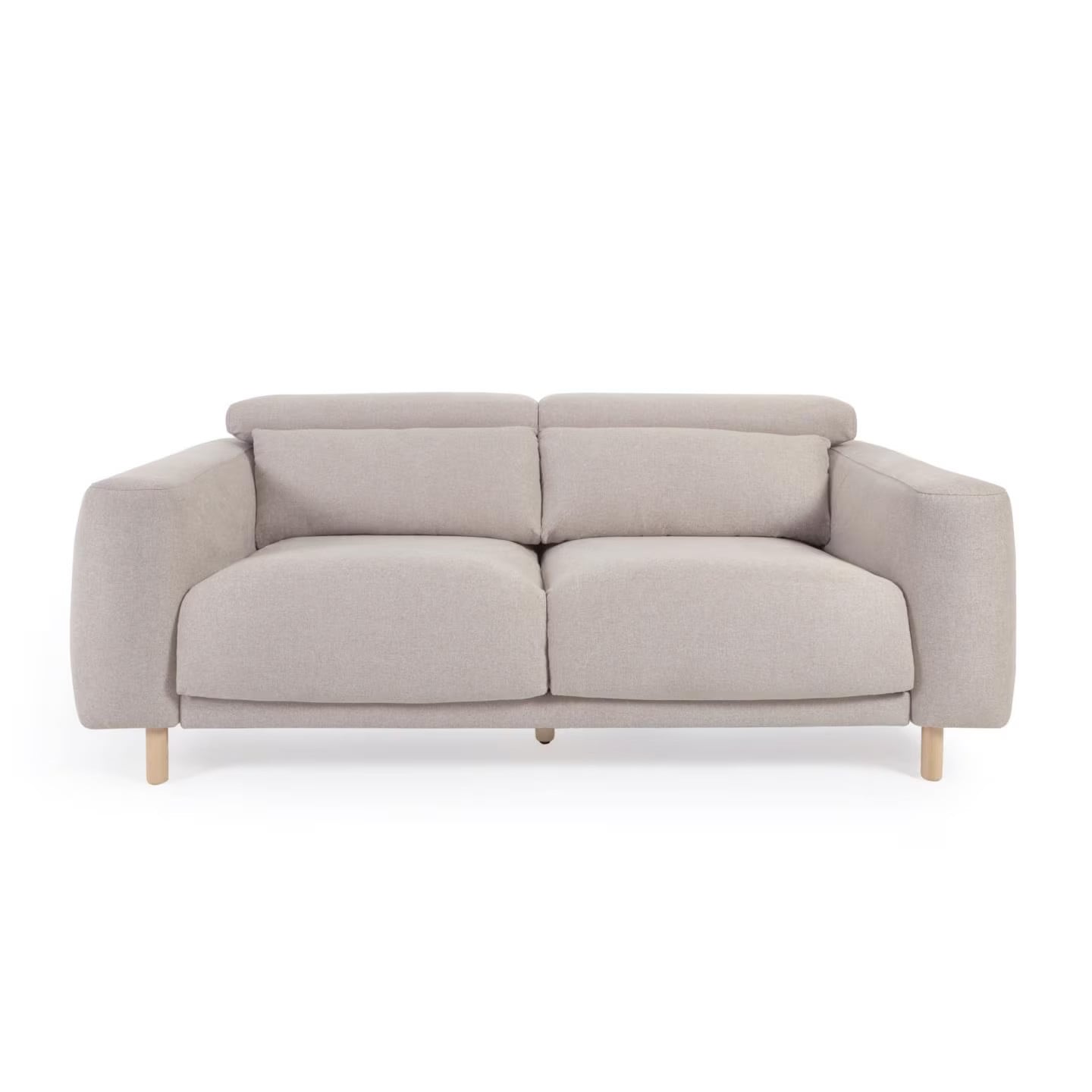 Kave Home Singa 3-zits Bank - Beige - Chenille