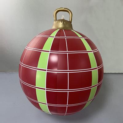 Retailers Go PVC Inflatable Christmas Ball, Large Outdoor Giant Decorated Balls, Big Party Tree Decorations, Toy Ball Without Light t
