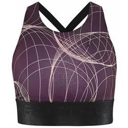 CRAFT Core Charge Sport-Top Damen 435721 - burgundy/bleikur XS
