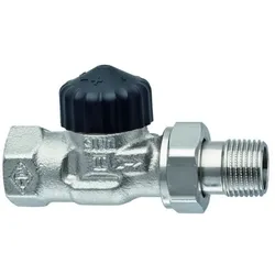 Heimeier Thermostat Ventiluntetreil 220204000 Durchgang 1", Rotguss vernickelt