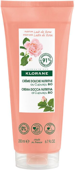 Klorane Crème Douche Lait de Rose Bain & Douche chez Kalista