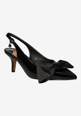 Women's Devika Slingback Pump by J. Renee in Black (Size 10 M)